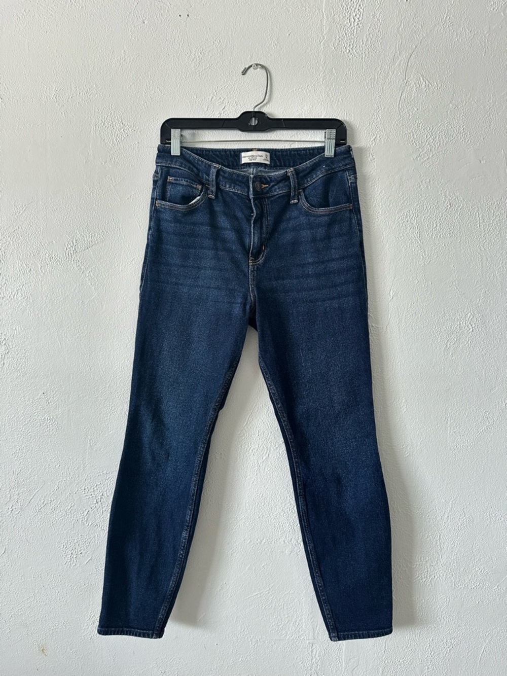 Abercrombie & Fitch the‎ skinny high rise  Dark Blue Skinny Jeans
